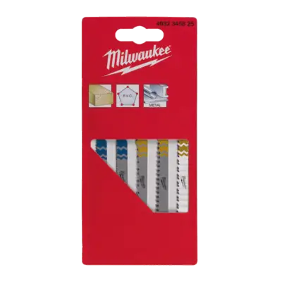 Zestawy brzeszczotów do wyrzynarek- z chwytem "T"