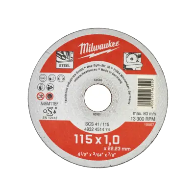 Tarcza do cięcia metalu serii Contractor