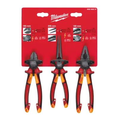 Zestaw szczypiec VDE 3 szt.