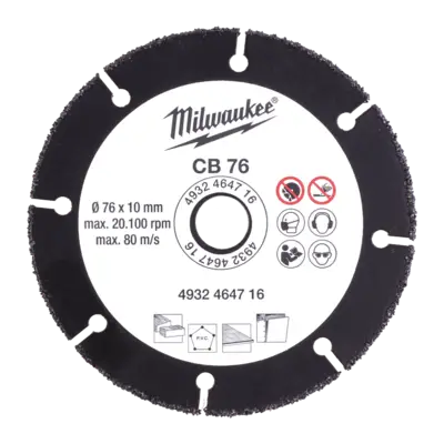 Tarcza z nasypem z węglika wolframu