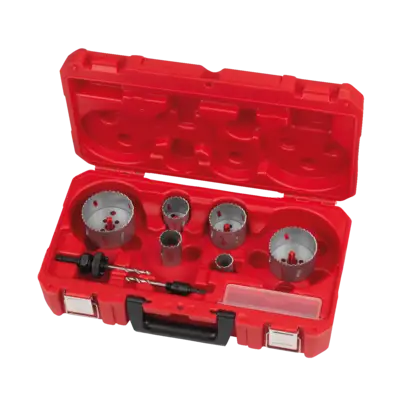 Bimetalowe otwornice Contractor - zestawy