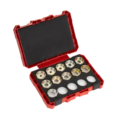 Zestaw matryc zaciskowych R 22 CU do zaciskarki M18 HCCT