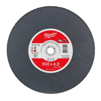 Cienka tarcza z żeliwa sferoidalnego, kamienia i wielu materiałów