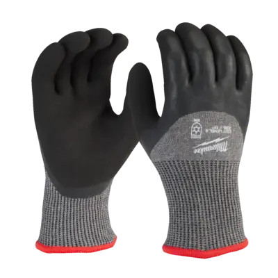 Rękawice odporne na przecięcia - wersja zimowa - poziom ochrony E