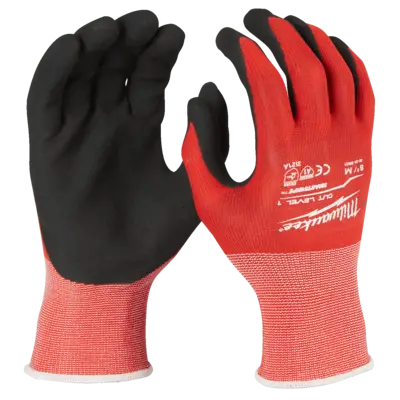 Rękawice odporne na przecięcia - poziom ochrony A