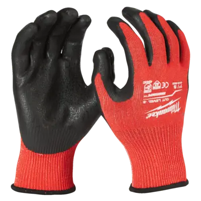 Rękawice odporne na przecięcia - poziom ochrony C