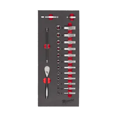 Wkładka piankowa z grzechotką i nasadkami 1/4″