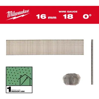Sztyfty 18G z cienką główką wykończeniową
