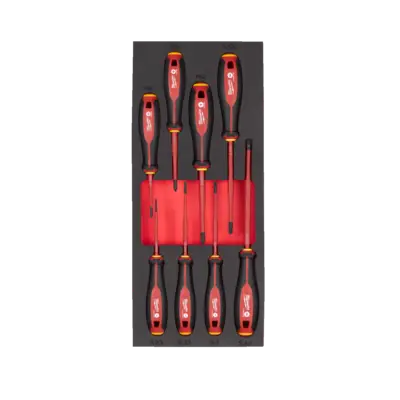 Wkładka piankowa z wkrętakami VDE