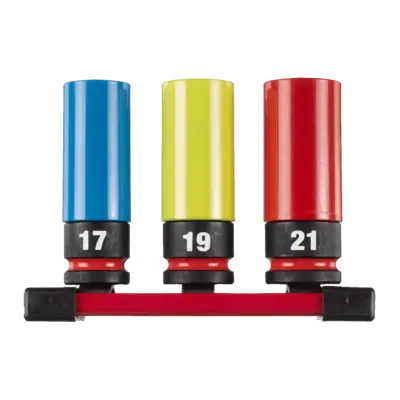 Nasadki udarowe ½ ˝ SHOCKWAVE  IMPACT DUTY do felg aluminiowych.