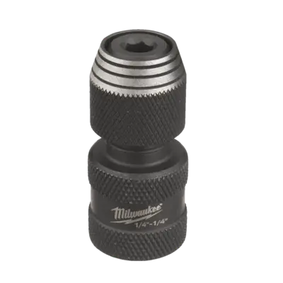 Nasadki udarowe ¼”  kwadrat - ¼”  Hex