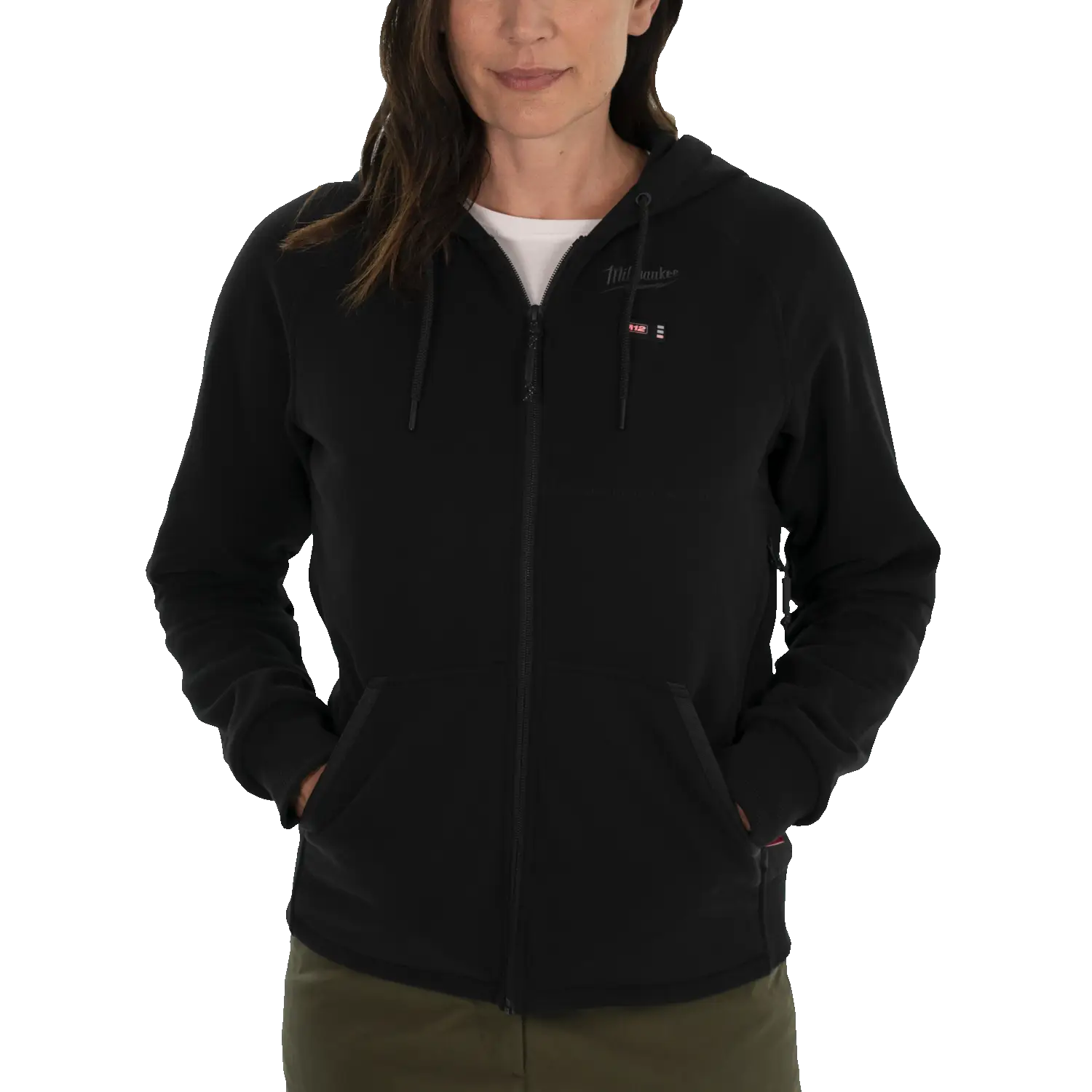 M12™ Damska podgrzewana bluza - czarna