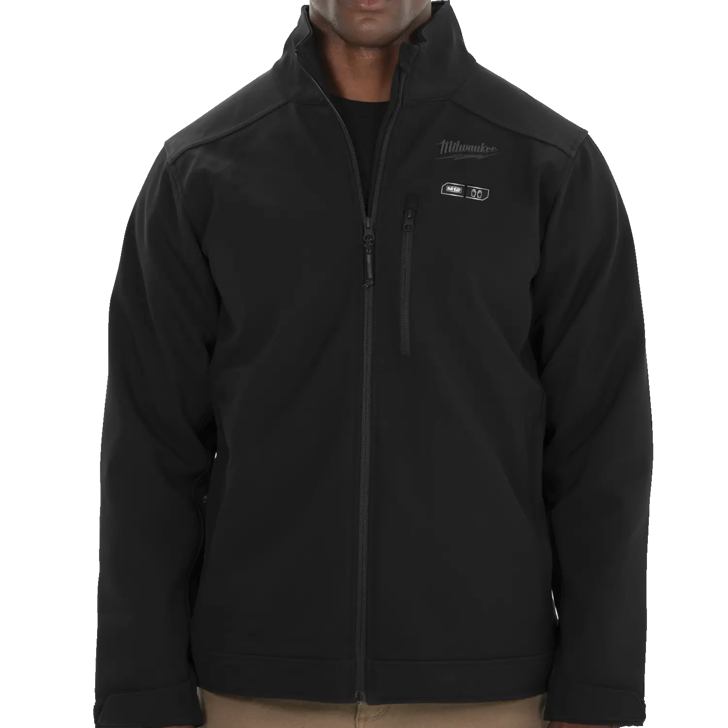 M12™ kurtka podgrzewana TOUGHSHELL™ - czarna