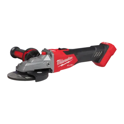 M18 FUEL™ 125 mm szlifierka kątowa z płaską głowicą, hamulcem i włącznikiem suwakowym