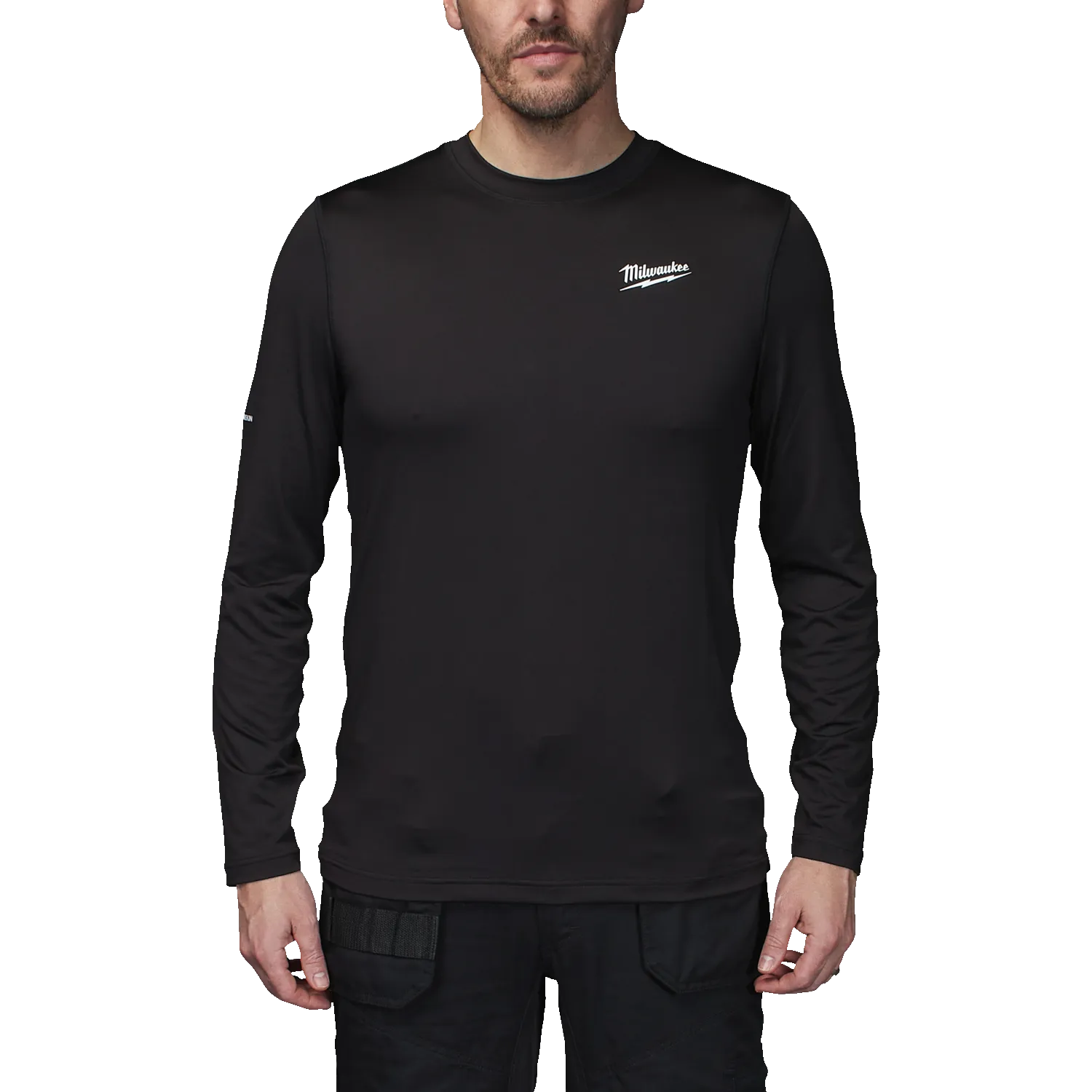 WORKSKIN™ Koszulka termoaktywna z długim rękawem czarna