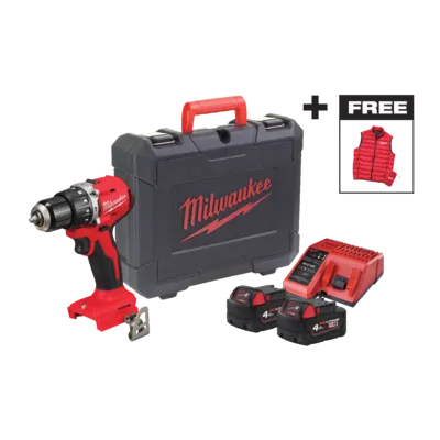 Kompaktowa, bezszczotkowa wiertarko-wkrętarka udarowa M18™