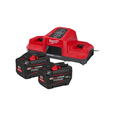 M18™ FORGE™ Zestaw akumulatorów z podwójną ładowarką