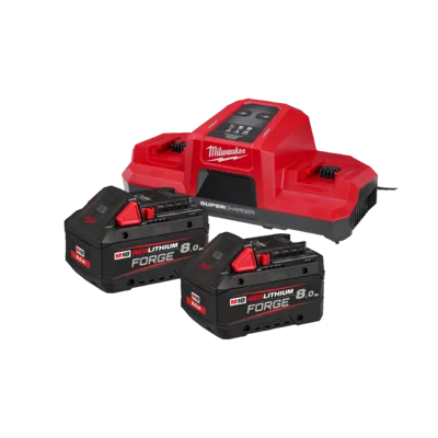 M18™ FORGE™ Zestaw akumulatorów z podwójną ładowarką